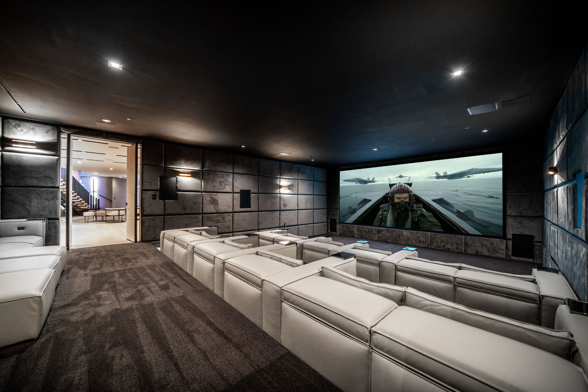 Flicker Estate — the screening room